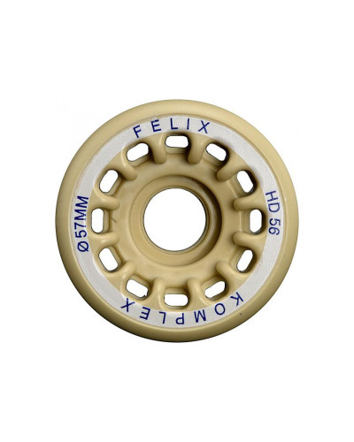 Jeu de 8 roues Felix ⌀57mm