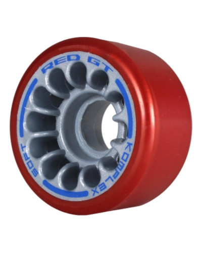 Jeu de 8 roues Red GT ⌀57mm