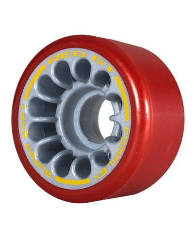 Jeu de 8 roues Red GT ⌀57mm